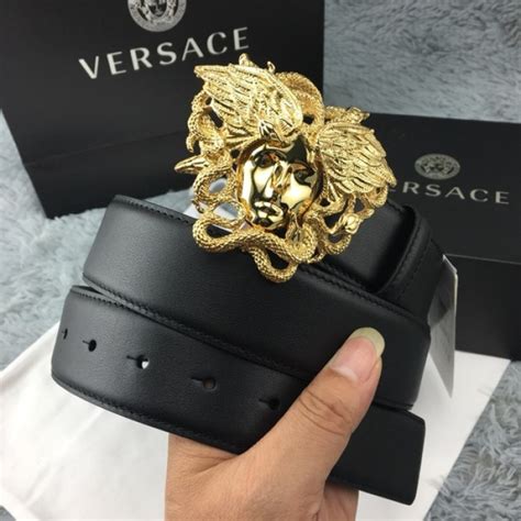 replica versace belt medusa head|versace medusa buckle leather belt.